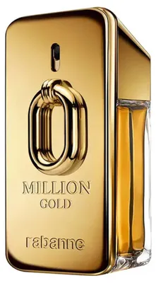 Zdjęcie produktu dla Rabanne Million Gold, Mężczyźni, 50 ml, Butelka jednorazowa, Perfumy w płynie, Mandarynka, Drzewo cedrowe