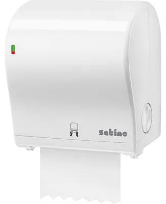 Produktbild von Satino Rollenhandtuchspender 331520 Autocut Midi weiß
