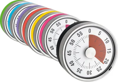 Produktbild von TimeTEX Zeitdauer-Uhr "Automatik" Compact mit Magnet