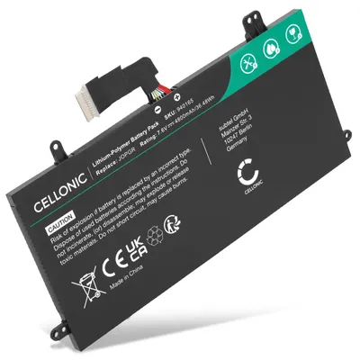 Image de CELLONIC 1x Batterie pour Ordinateur portable Compatible avec Dell Latitude 5289, Latitude 12 5285, Latitude 12 5285 2-in-1, J0PGR - (4800mAh, 7.6V)