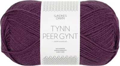 Produktbild von Sandnes Tynn Peer Gynt 50g - Norwegische Wolle 4672 bjornebaersaft