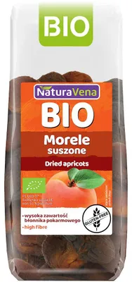 MORELE SUSZONE BEZGLUTENOWE BIO 150 g - NATURAVENA
