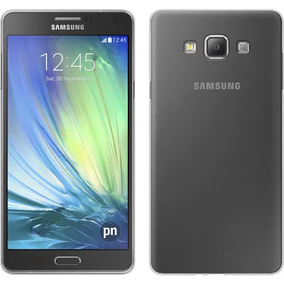 Produktbild von PhoneNatic Case kompatibel mit Samsung Galaxy A5 (A500) - clear Silikon Hülle Slimcase + 2 Schutzfolien