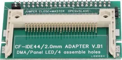 Produktbild von Adapter CF Card auf IDE-Festplatte 2,5" 44 Pin Female für Linux für DOS für Windows