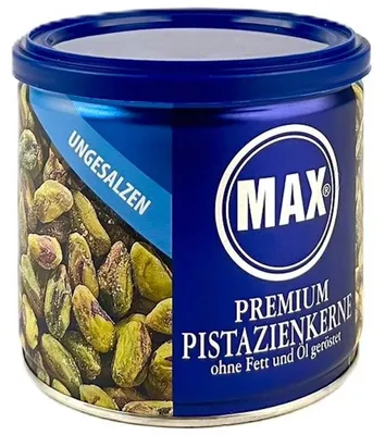 Produktbild von Max Premium Pistazien geröstet und ungesalzen 150g