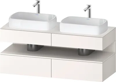 Produktbild von DURAVIT QA4767084840000 QTG KWTU WH Ek. 1400x550x600 Wß Smt H