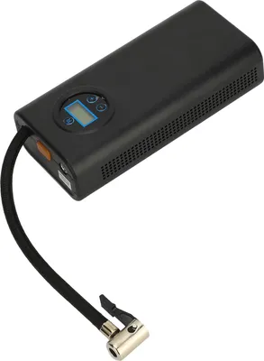 Imagen del producto de Inflador de máticos portátil de 120W, versátil y fácil de usar. Bomba de aire eléctrica con pantalla digital LED para máticos de automóviles, bicicletas y motocicletas