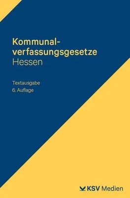 Image de Kommunalverfassungsgesetze Hessen