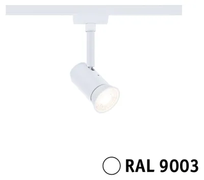 Produktbild von URail Schienenspot Runa Einzelspot  GU10  max. 10W  dimmbar 230V Signalweiß