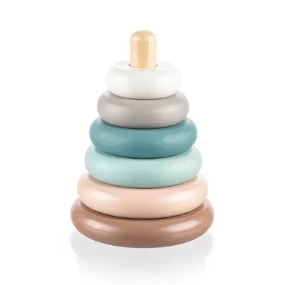 Produktbild von ZOPA Holzschnappringe Blau