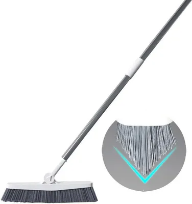 Image de INF Brosse à récurer avec manche flexible Gris