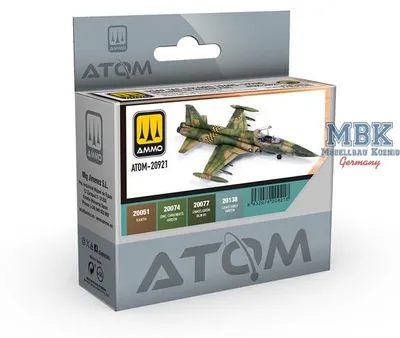 Produktbild von Ammo of MIG ATOM20921 ATOM 60s-70s USAF TAC Colors Set