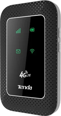 Produktbild von Tenda 4G180 V3, Router für Mobilfunknetz, Schwarz, Leistung, Status, IEEE 802.11b, IEEE 802.11g, IEEE 802.11n, 802.11b, 802.11g, Wi-Fi 4 (802.11n), 150 Mbit/s