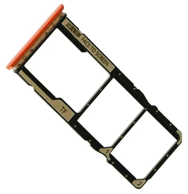 Produktbild von Redmi 9A Sim Karten Halter Tray Fach (Orange), Orange