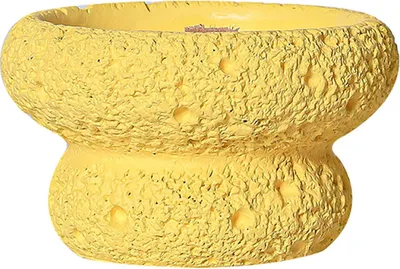 Produktbild von CANDeal Zement-Kerzenhalter In Pilzform, Langlebiger, Verschickter Kerzenbehälter, Bunter Teelichthalter ohne Kerze (Gelb)