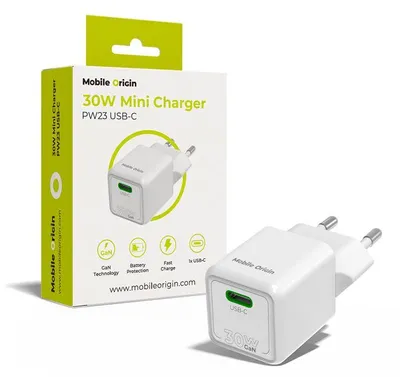 Immagine prodotto di Caricabatterie portatile Origin 30W Mini Pw23 - USB-C
