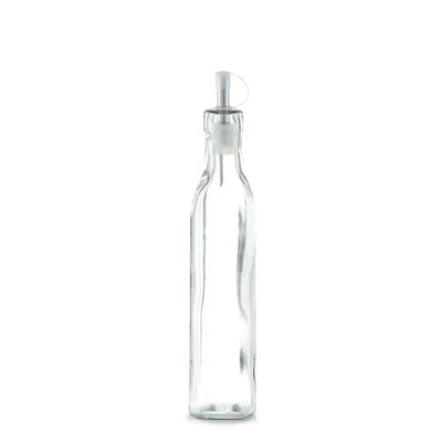 Image de zeller Bouteille de vinaigre/huile ACEITO LHT 5x25x5 cm blanc