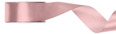 Image de Ruban cadeau en satin or rose clair 25m 38mm de large