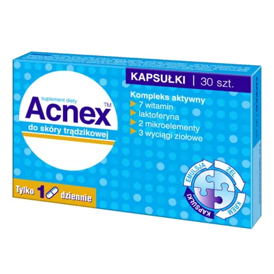 A product box for dietary supplement capsules.