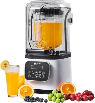 Produktbild von VEVOR Komerční mixér, 2200 W, profesionální mixér, kuchyňský mixér s 9 rychlostmi a 5 funkcemi pro mražené nápoje, mléčné koktejly, smoothies