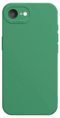 Image de Avizar, coque en silicone avec rebord surélevé pour l'appareil photo, pour Apple iPhone 17e, vert