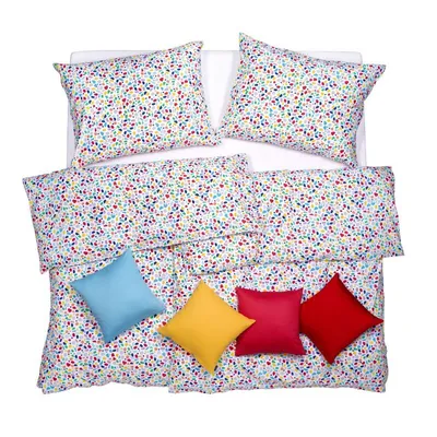 Obrázek produktu pro SCANquilt povlečení KLASIK DESIGN barcelona pestrá 100% bavlna 140 x 200/70 x 90 cm