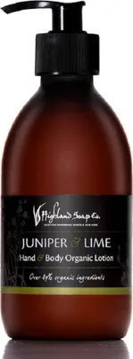Produktbild von The Highland Soap Company Hand- & Körperlotion Juniper & Lime 300ml