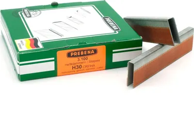 Produktbild von Heftklammern 92 30mm rostfrei Prebena H 3GP-H40 Bostitch SL5035 SB156SL SL1838BC SB-Caps KL-22 3,1M