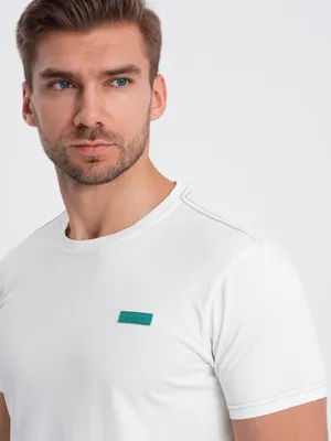 Produktbild von Ombre Clothing Kurzarmhemd für Männer Sarrat weiß S