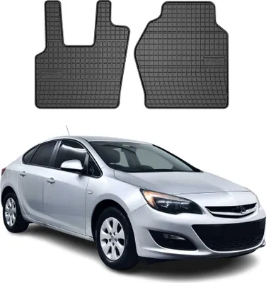 Produktbild von 2015-2021 Opel Astra K RHD Fußmatten TPE Schwarz 4 tlg