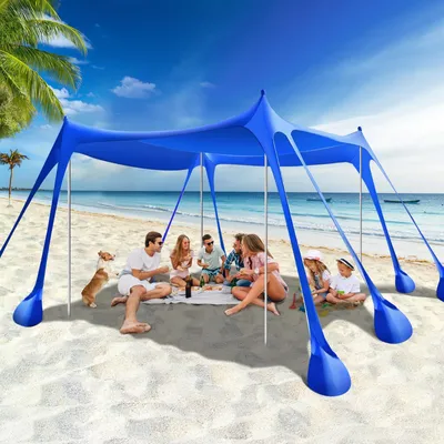 Immagine prodotto di Tenda da spiaggia con protezione UPF50+, dimensioni 3x3 metri