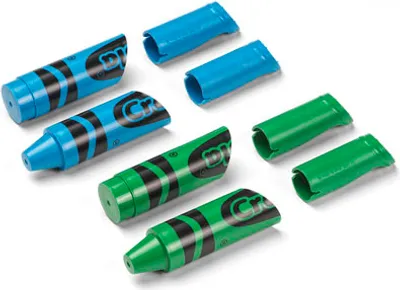 Produktbild von Wandhaken, Blau/Grün - Polypropylen - Crayola