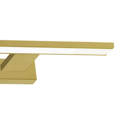 Produktbild von Goldene Wandleuchte über dem Bild 30 cm PINTO LED 7W Milagro