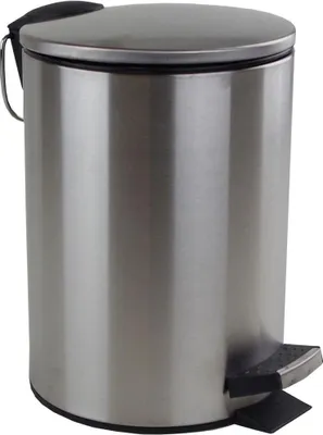 Produktbild von Treteimer Kosmetikeimer | 3L | Edelstahl  |17x24cm |Mülleimer || Abfalleimer