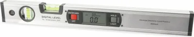 Image de DAYTOOLS Niveau à bulle numérique DWW-400, 400 mm | Niveau à bulle en aluminium avec grand écran LCD | Fonction Data Hold | Affichage à rotation automatique | 4 aimants intégrés | Vertical & Horizontal