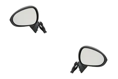 Produktbild von Außenspiegel passend für Seat Ibiza 6J 03/08- Set Links & Rechts schwarz 6J0857507C 6J0857507C9B9 6J0857537A9B9 6J0857537C9B9 6J0857537 Johns