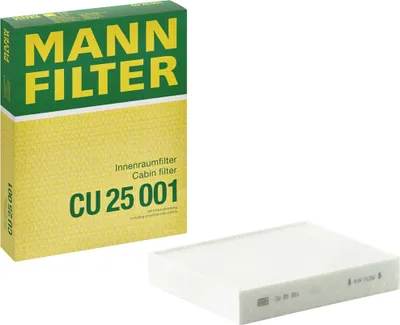 Produktbild von MANN-FILTER CU 25 001 Innenraumfilter Pollenfilter für BMW 1 Schrägheck (F20)