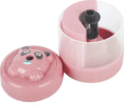 Obrázek produktu pro Verk 01918_R Ořezávatko na tužky elektrické USB růžové