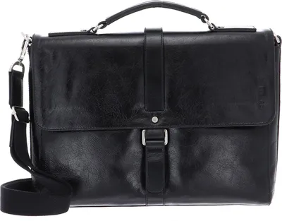 Produktbild von PICARD Leder Aktentasche Buddy Briefcase Black schwarz
