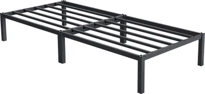 Produktbild von ML-Design Metallbett mit Lattenrost auf Stahlrahmen, 90x200 cm, Anthrazit