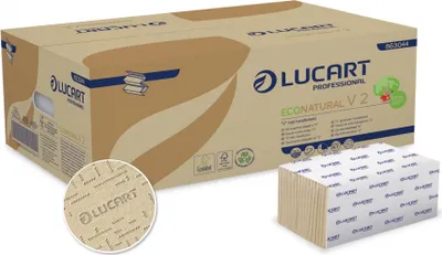 Produktbild von Pack 3800 Handtücher v2 econatural lucart ce594