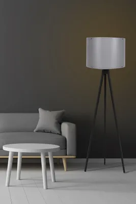 Immagine prodotto di Opviq, 113, lampade da terra, nero, MDF, 38 x 38 x 145 cm