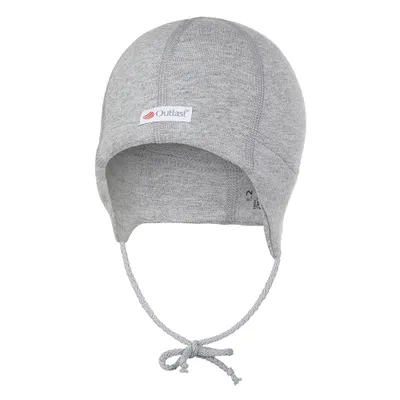 Produktbild von Mütze schnürend Flachnaht Outlast® - grau meliert, 3 | 42-44 cm