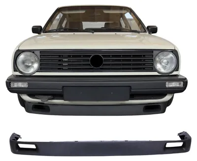 Für VW Golf 2 II / Jetta 2 II Frontspoiler Lippe GESCHLOSSEN für CL Stoßstange in der Farbe von Goingfast