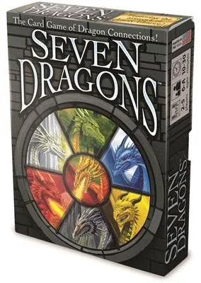 Zdjęcie produktu dla Asmodee Seven Dragons, Gra karciana, 10 lat(a)