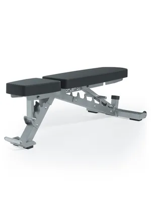 Produktbild von ATLETICA Onyx | Edelstahl Outdoor Bench | Hantelbank speziell für das Training im Außenbereich | Schrägbank aus Edelstahl höchster Güte