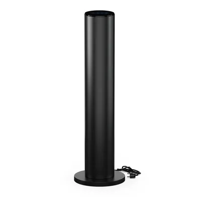 Produktbild von Blumfeldt SmartFlow Tower 700W Infrarotheizung – 360° Wärme, Edelstahl, WLAN- & App-Steuerung, Thermostat, Überhitzungsschutz, Kindersicherung, Touch Control, Ideal für Räume bis 14 m², Schwarz
