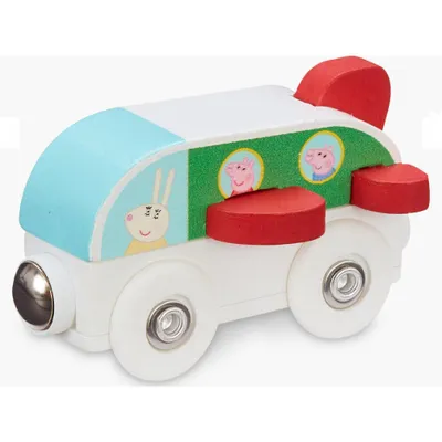 Produktbild von Otto Simon Peppa Pig Bus mit Magnet, um die Serie miteinander zu verbinden