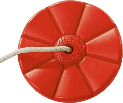 Image de KBT Balançoire disque plastique rouge