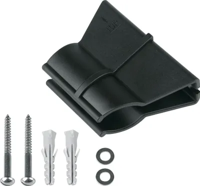Produktbild von SKS Germany Wandhalter "Whalter" für Rennkompressor, schwarz, aus robustem Ku...